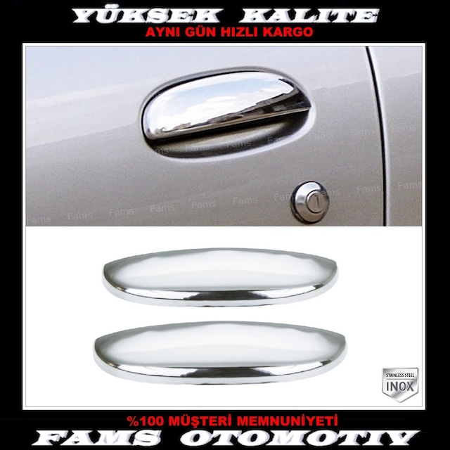 Fiat Palıo Krom Kapı Kolu 2 Kapı 1998 Üzeri P. Çelik