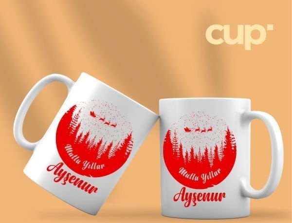 Mutlu Yıllar Kupa Bardakları-2