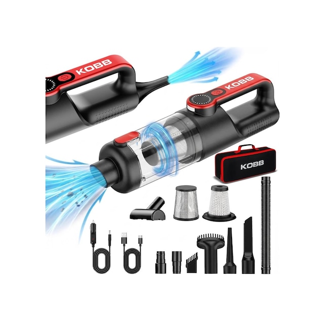 Kobb Kbv20 12volt/ Li-ion Şarjlı Kömürsüz Motor Hibrit Araç Süpü