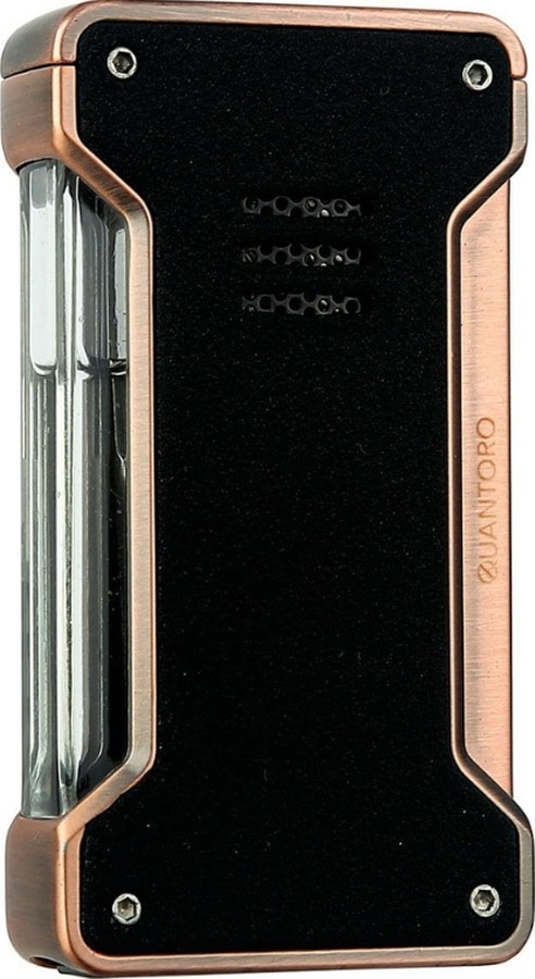 Quantoro Tek Torch Pürmüz Siyah-bakır Metal Puro Çakmağı - Trz1023