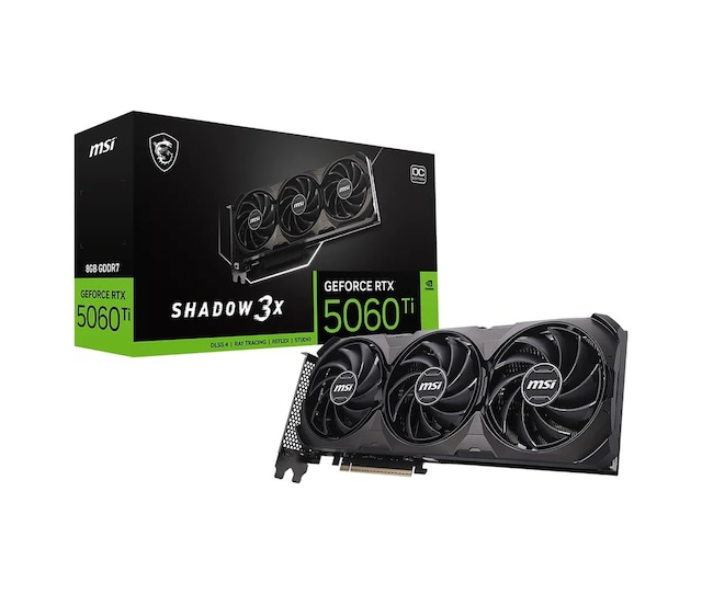 MSI RTX 5060 TI SHADOW 3X OC