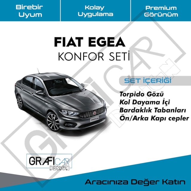 Fiat Egea Konfor Seti -Araç Içi Ses Kumaş Kaplama