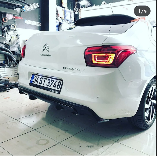 Peugeot 301 Gli Difüzör Difizör Parlak Siyah
