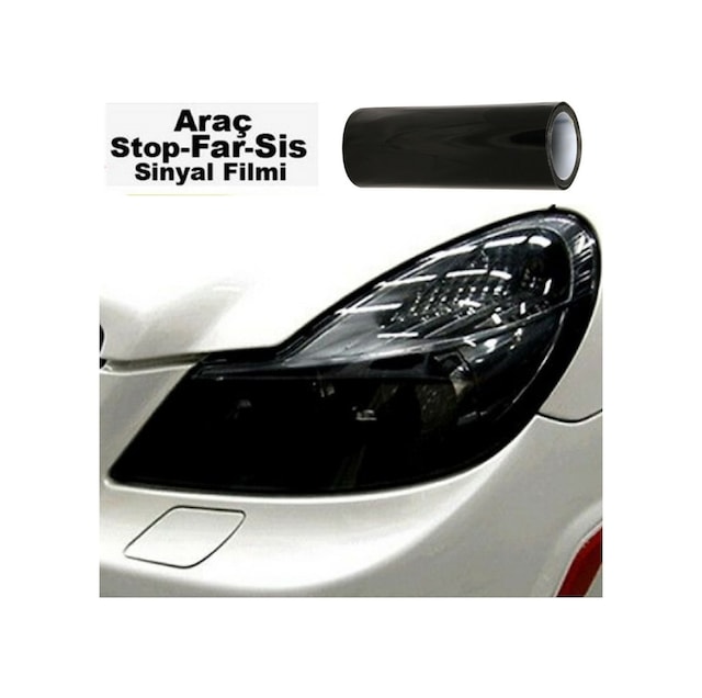 Carmind Far Stop Filmi Siyah 1 Metre