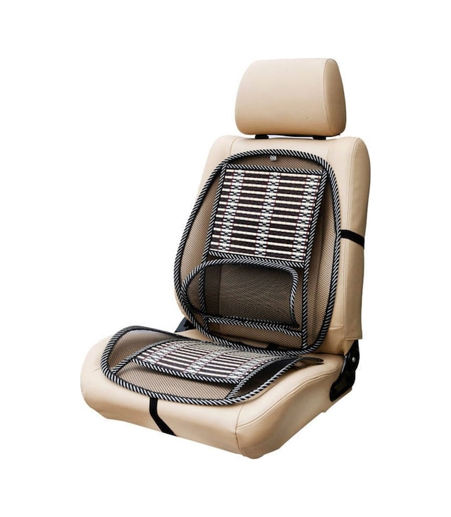Oto Koltuk Minderi Bambu Bel Destekli Ergonomik Terletmez Üniversal Fa1-625 1 Adet