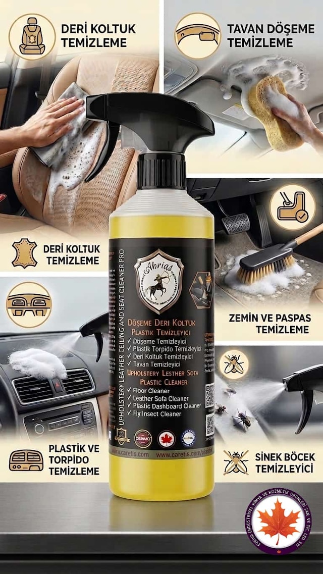 Döşeme Tavan Deri Koltuk Ve Halı Temizleyici Pro 500ml 1