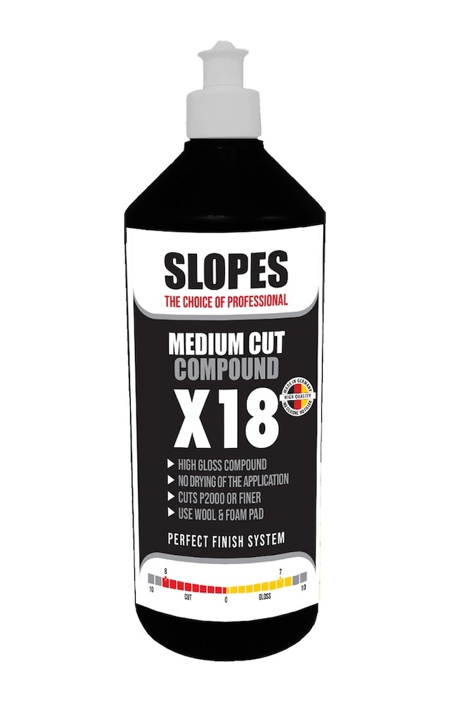 Slopes X18 Çizik Çıkarıcı İnce Pasta 1lt