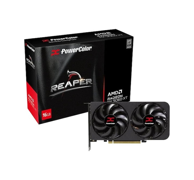 Powercolor Reaper Radeon Rx9060xt 16g-a 16gb Gddr6 128bit Gaming Aeae2pwc0032