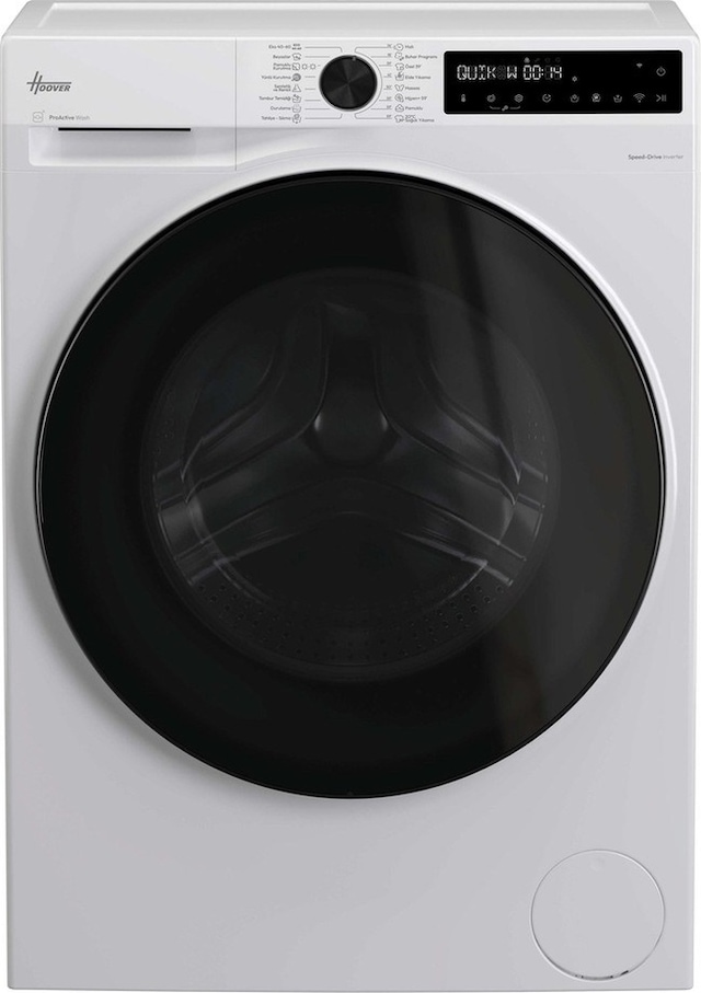 Hoover HBWR 4138BL10-17 1400 Devir WiFi Bağlantılı 13 KG Çamaşır Makinesi