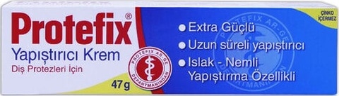 Protefix Diş Protezi Yapıştırıcı Krem 47 G