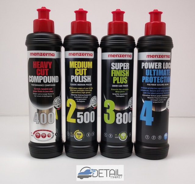 Menzerna 400 2500 3800 Power Lock Pasta Hare Boya Kor.seti 250 Ml