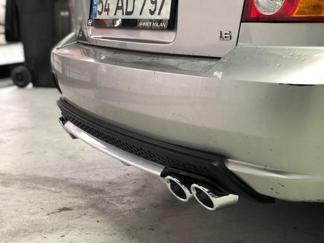 Hyundai Accent Admire Arka Difüzör Difizör Abs Plastik