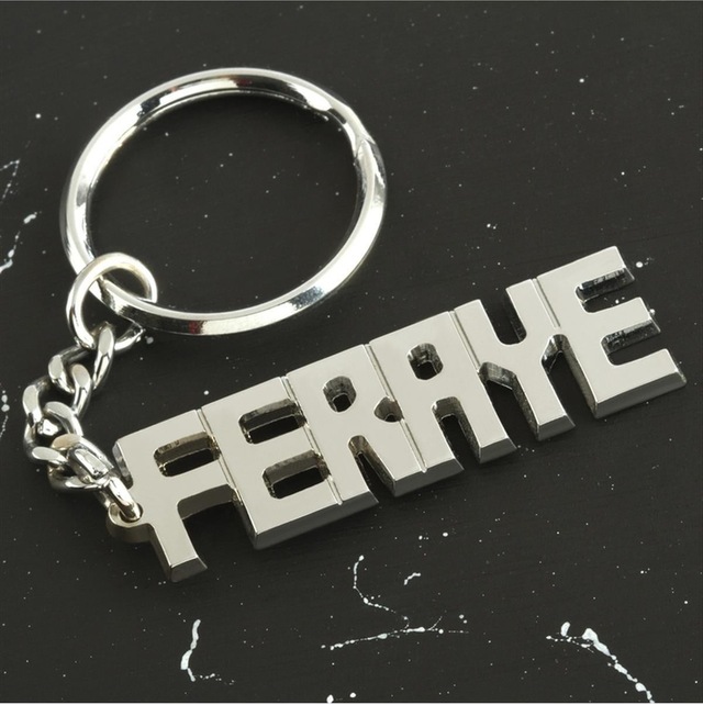 Feraye - 629 - - Spt-gld - İsimli Anahtarlık Çok Renkli