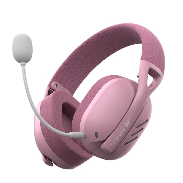 Havit Gamenote Fuxi-h3 Gaming Oyuncu Mikrofonlu Kulaklığı 7.1-4 Modlu Bt, 2.4ghz, Type-c, 3.5mm - Pembe