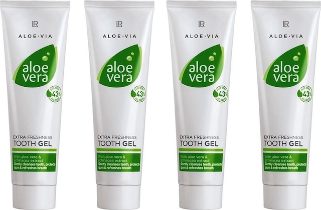 LR Aloe Via Aloe Vera Extra Freshness Diş Macunu 100 ML x 4