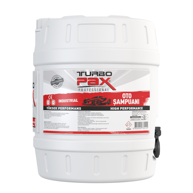 Turbopax Hostapor 4.0 Yüksek Konsantre Oto Şampuanı 20 Kg
