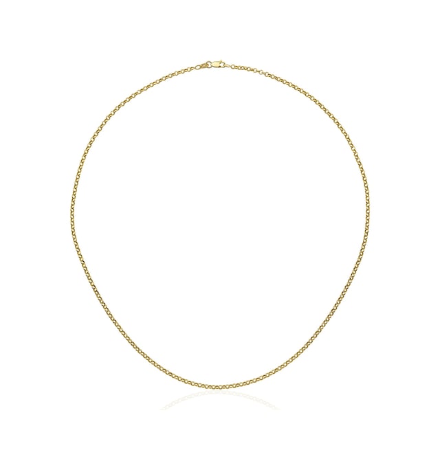 14 Ayar Altın Doch Zincir 2.50 Mm Sarı Altın