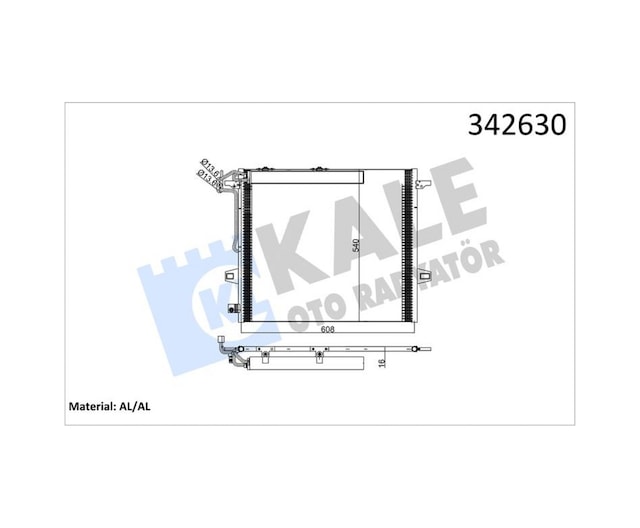 Klıma - 127 - Radyatoru Mercedes W164 - Dpmıx-hb - X164 W251