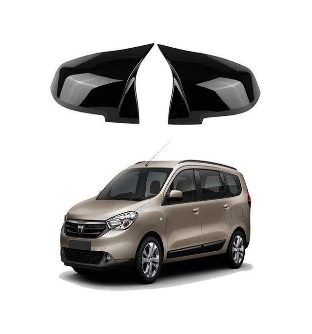 Dacia Lodgy Araca Özel Batman Yarasa Ayna Kapağı Pianoblack