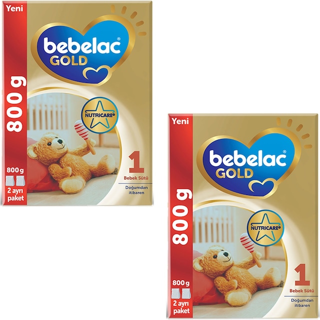 Bebelac Gold 1 Bebek Sütü 800 G 2 Adet