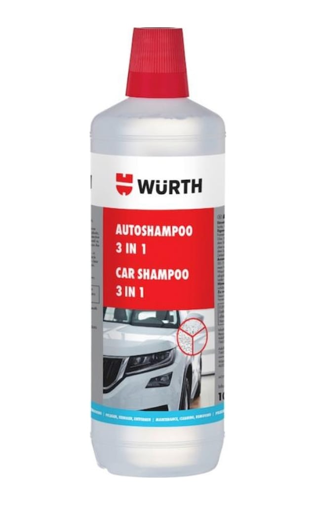Würth 3 Etkili Araç Şampuanı 1 L