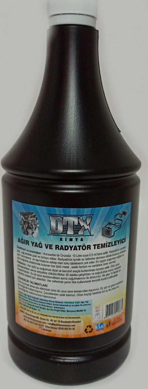 DTX Kimya Radyatör Temizleyici 1 L