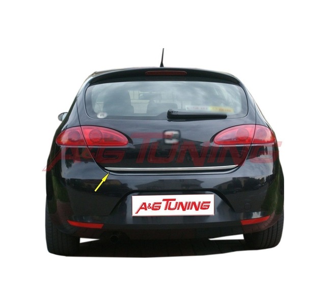 Seat Leon Krom Bagaj Alt Çıta Formlu 2006-2012 Paslanmaz Çelik N11.5593
