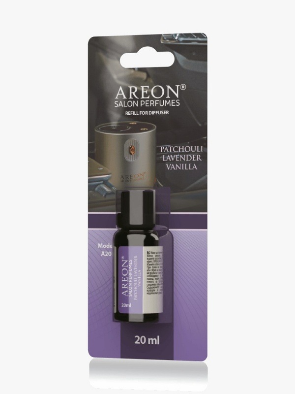 Areon Perfume Refill 20 Ml Patcholi Lavender Vanilla