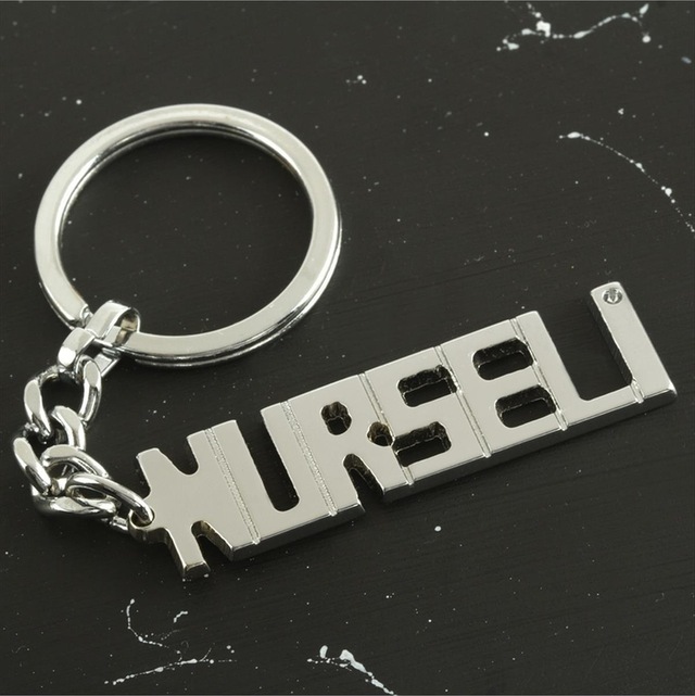 Nurseli - 202 - - Spt-gld - İsimli Anahtarlık Çok Renkli