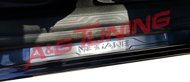 Renault Megane 4 Hb Krom Kapı Eşiği 4Prç. 2016 ve Üzeri P.Çelik N11.2854