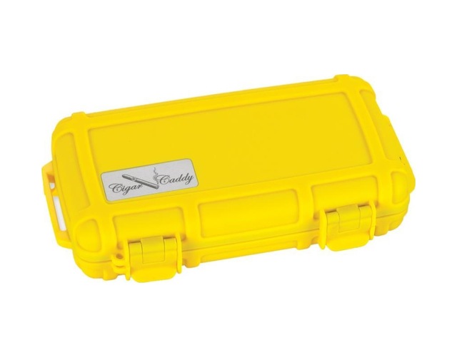 Caddy 5 Sarı Travel Humidor Puro Kutusu