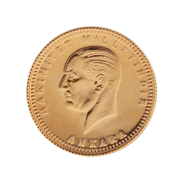 Sanal Kuyumculuk Ata Yarım Altın Yeni Tarihli 22 Ayar 916 Yaklaşık 3,60 Gram
