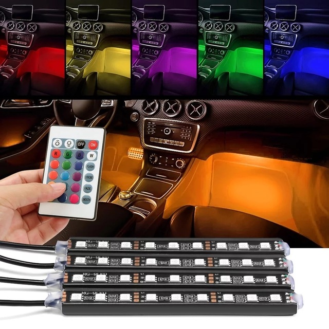 Ayak Altı Led Sese Duyarlı Uzaktan Kumandalı Carub (391662277)