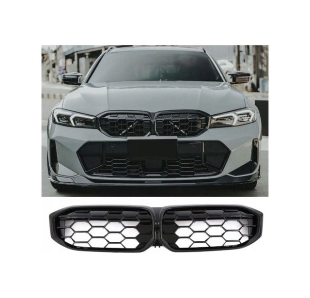 Autogp Bmw G20 Lci Ön Panjur Izgara Böbrek 340i Model Piano Black Diamond 2023+