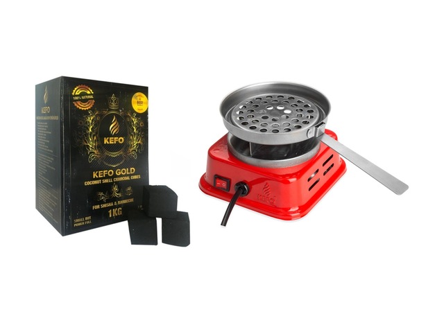 Kefo Gold 1 Kg Kömür + Kare Mini Közmatik