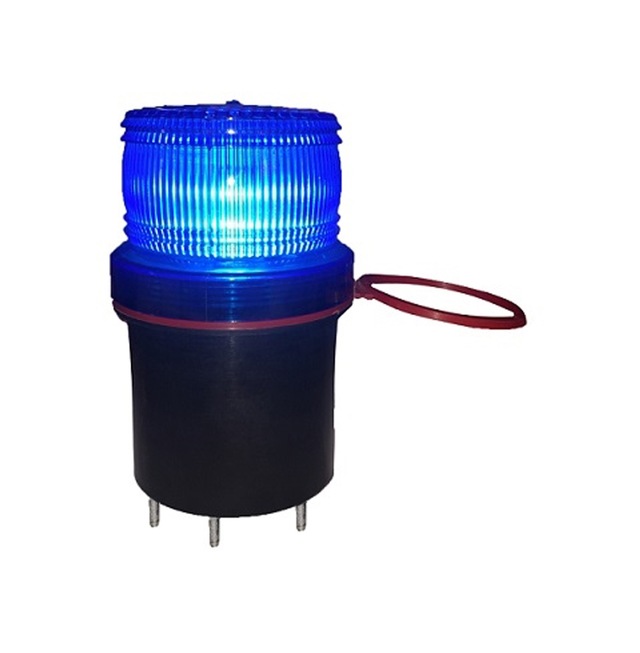 Mesan Ø90 500 Seri Silindir Kule Smd Buzzer Mavi 12-24vdc Ms 597.5.12-24vdc