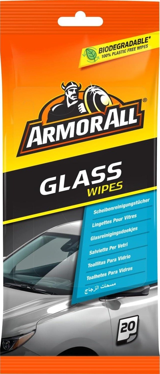 Armor All Cam Temizleme Mendilleri 20ad.