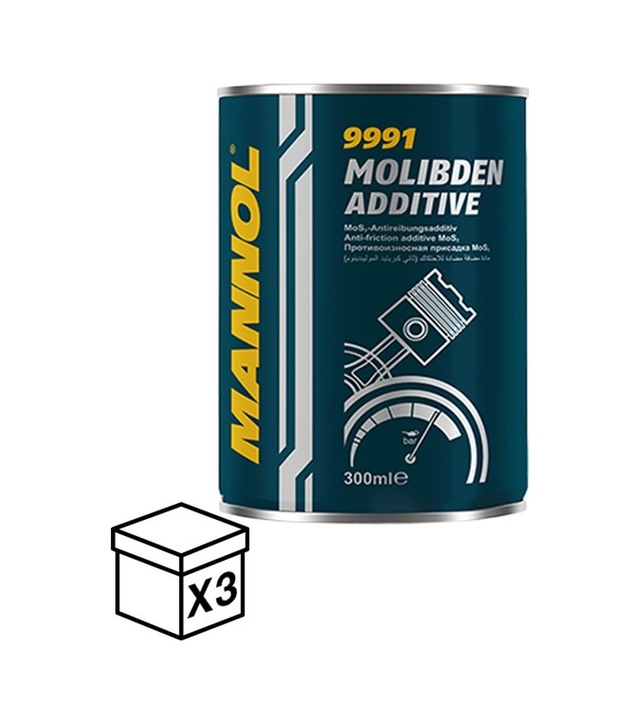 Mn9991-0.300 Me Molibden Additive Metal 300 Ml 3 Adet