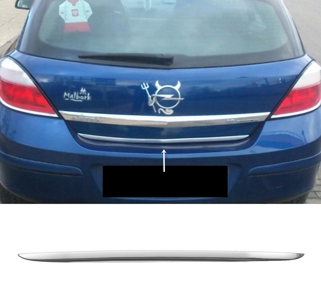 Opel Astra H Hb Krom Bagaj Alt Çıta P.çelik 2004-2009 Arası