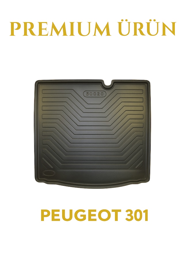 Peugeot 301 2012+ Uyumlu 3d Bagaj Havuzu Premium