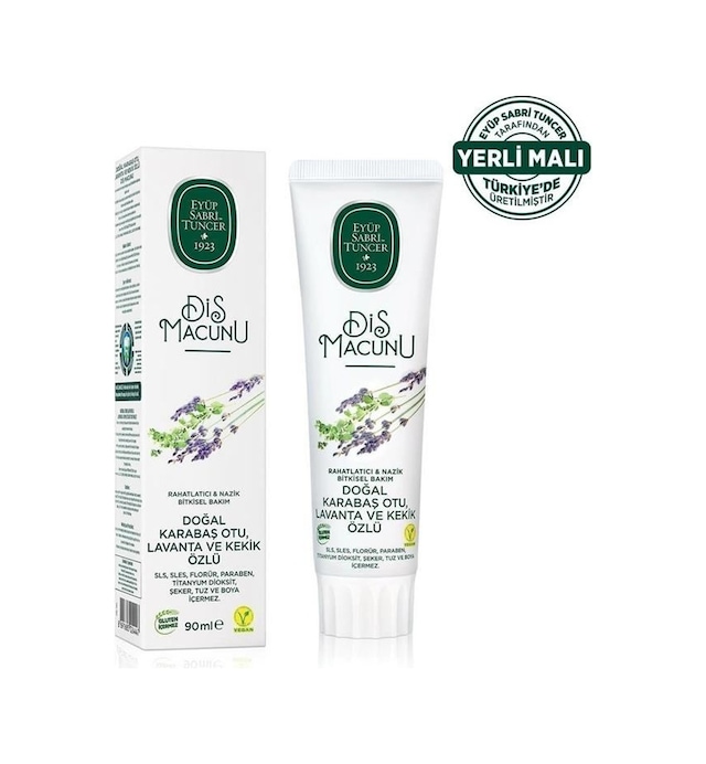 Eyüp Sabri Tuncer Diş Macunu 90ml. Karabaş&lavanta