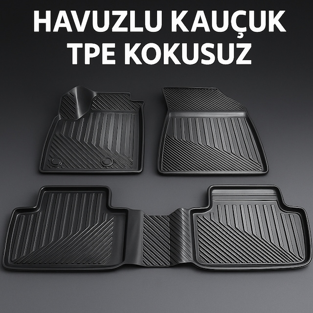 Renault Austral Uyumlu 3d Oto Paspas Havuzlu