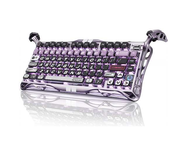 Gravastar Mercury V75 Pro He Hall Effect Manyetik Switch Gaming Klavye, Hot-swappable, Rapid Trigger