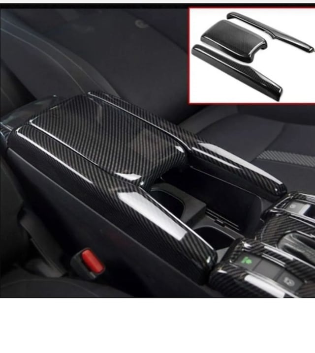 Honda Civic Fc5 Fk7 2016-2021 Kol Dayama Üst Kaplaması Karbon