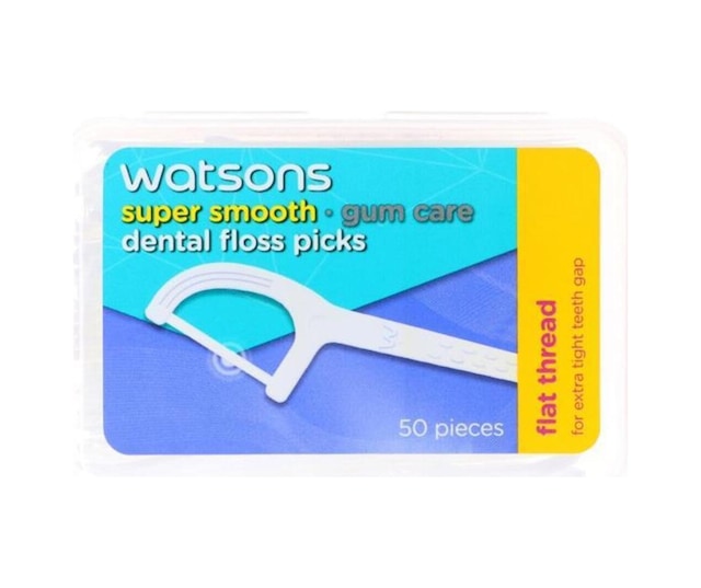 Super Smooth Düz Diş İpi Kürdani 50'li