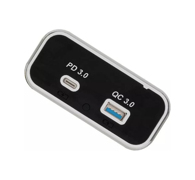 Type-c Usb 2 Portlu Araç Şarj Soketi Adaptörü 12v-24v Model 4