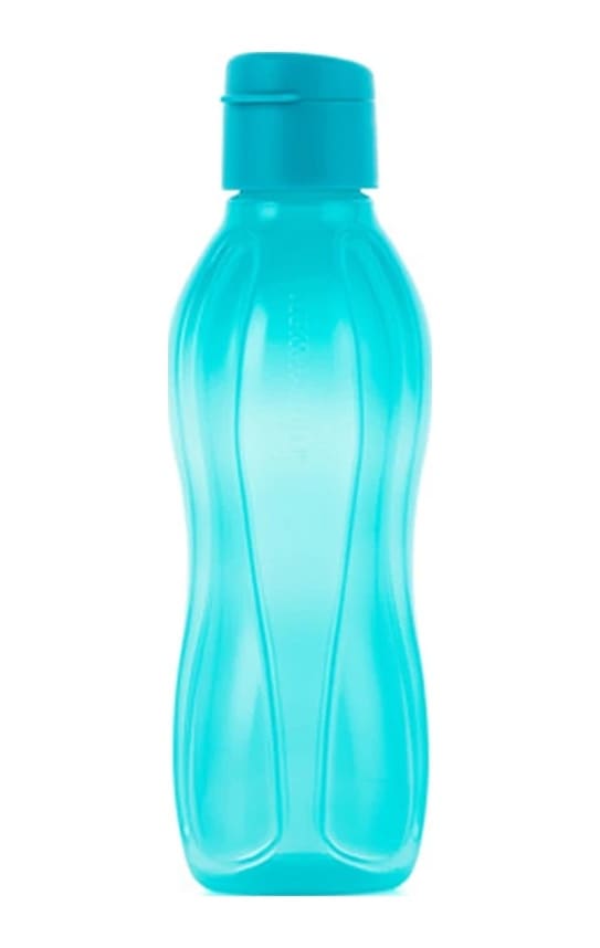 Tupperware Eko Şişe Suluk 500 Ml Turkuaz Pratik Kapak