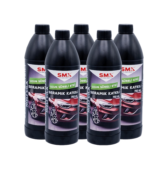 Seramik Katkılı Hızlı Ve Pratik Cila 750 Ml 5 Adet