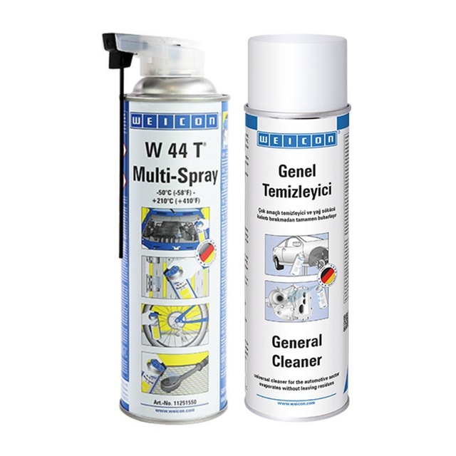 Weıcon W 44 T Multı Sprey 500 Ml + Weıcon Genel Temızleme Spreyi 500 Ml