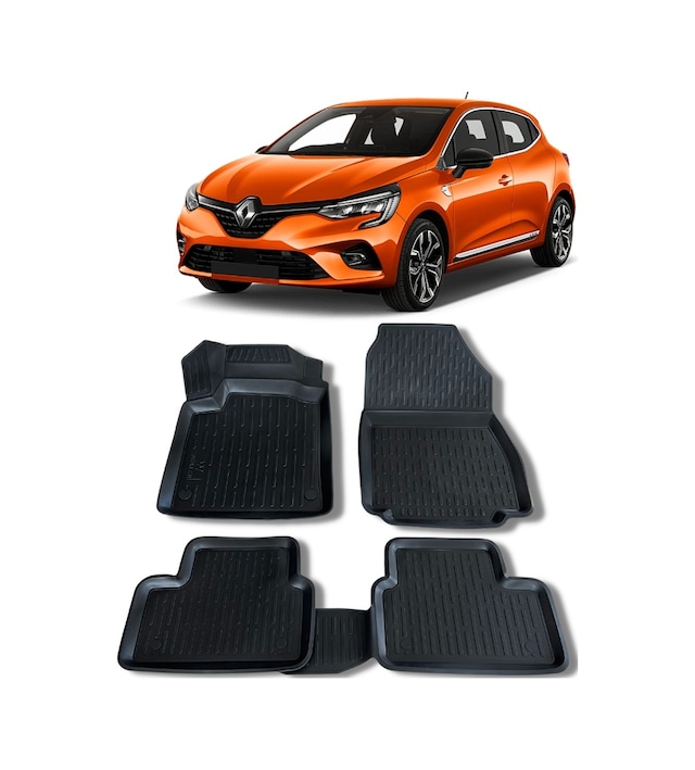 Renault Clio 5 Paspas 2020 Sonrası 3d Havuzlu Wöller Paspas